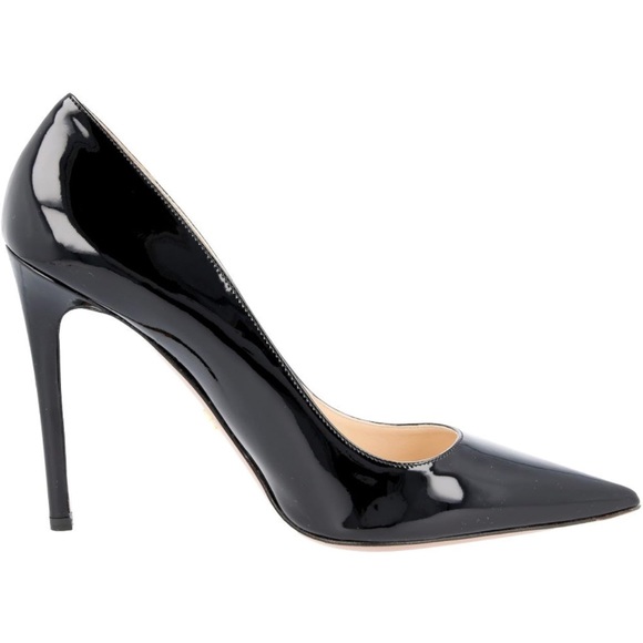PRADA Patent Leather Pump (SINGLE SHOE) Amputee Luxury Footwear - Picture 2 of 5